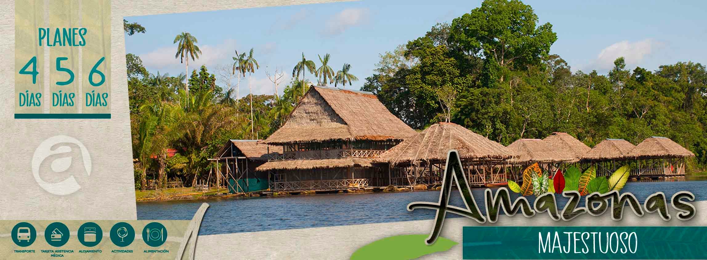 Planes turísticos Amazonas