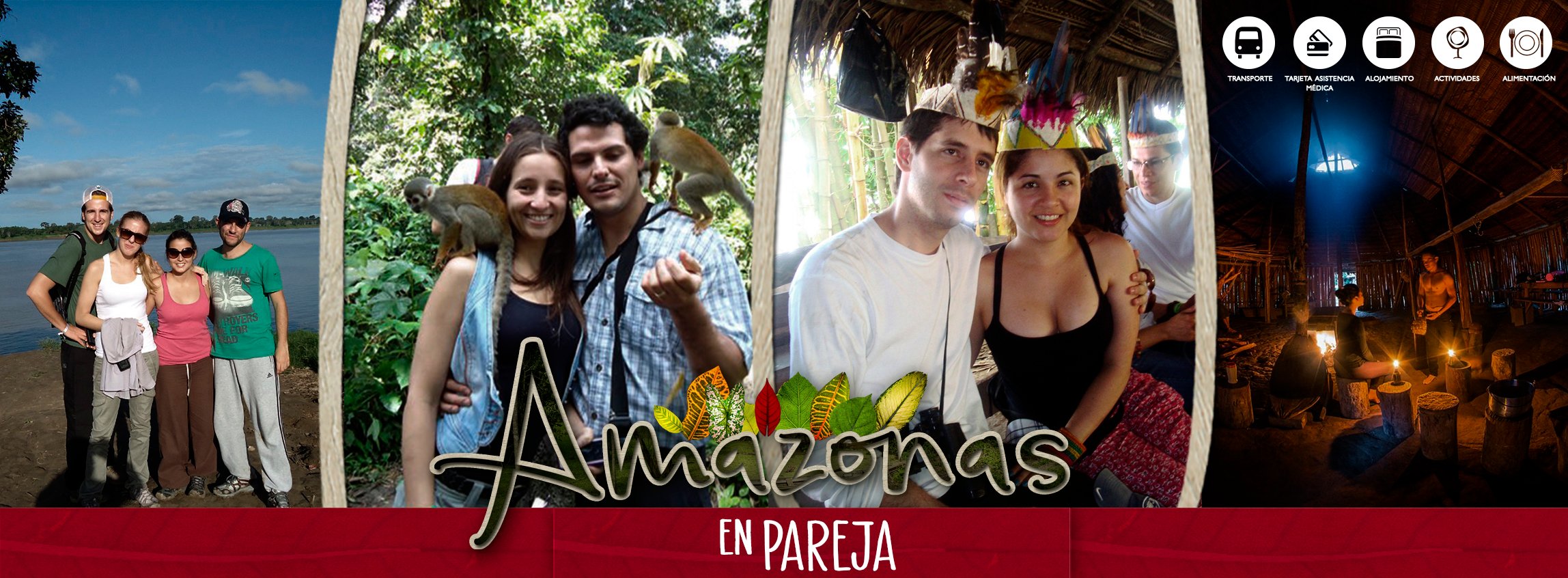 Planes en pareja Amazonas